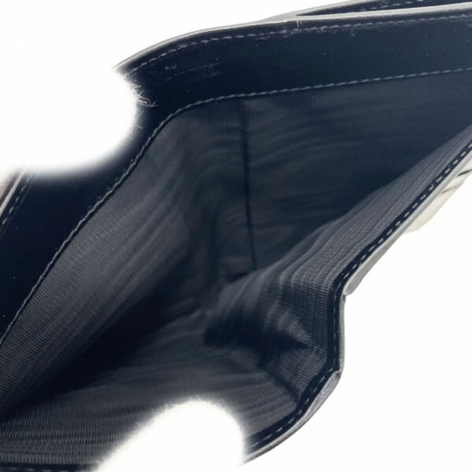 Prada Saffiano Black Leather Accessories