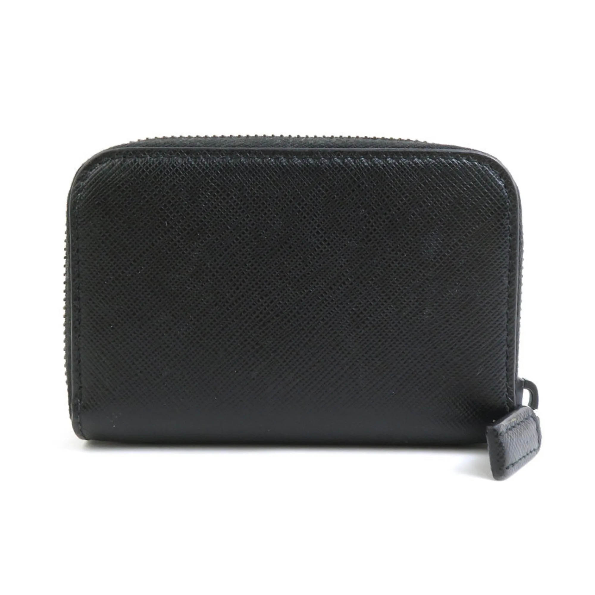 Prada Saffiano Black Leather Accessories
