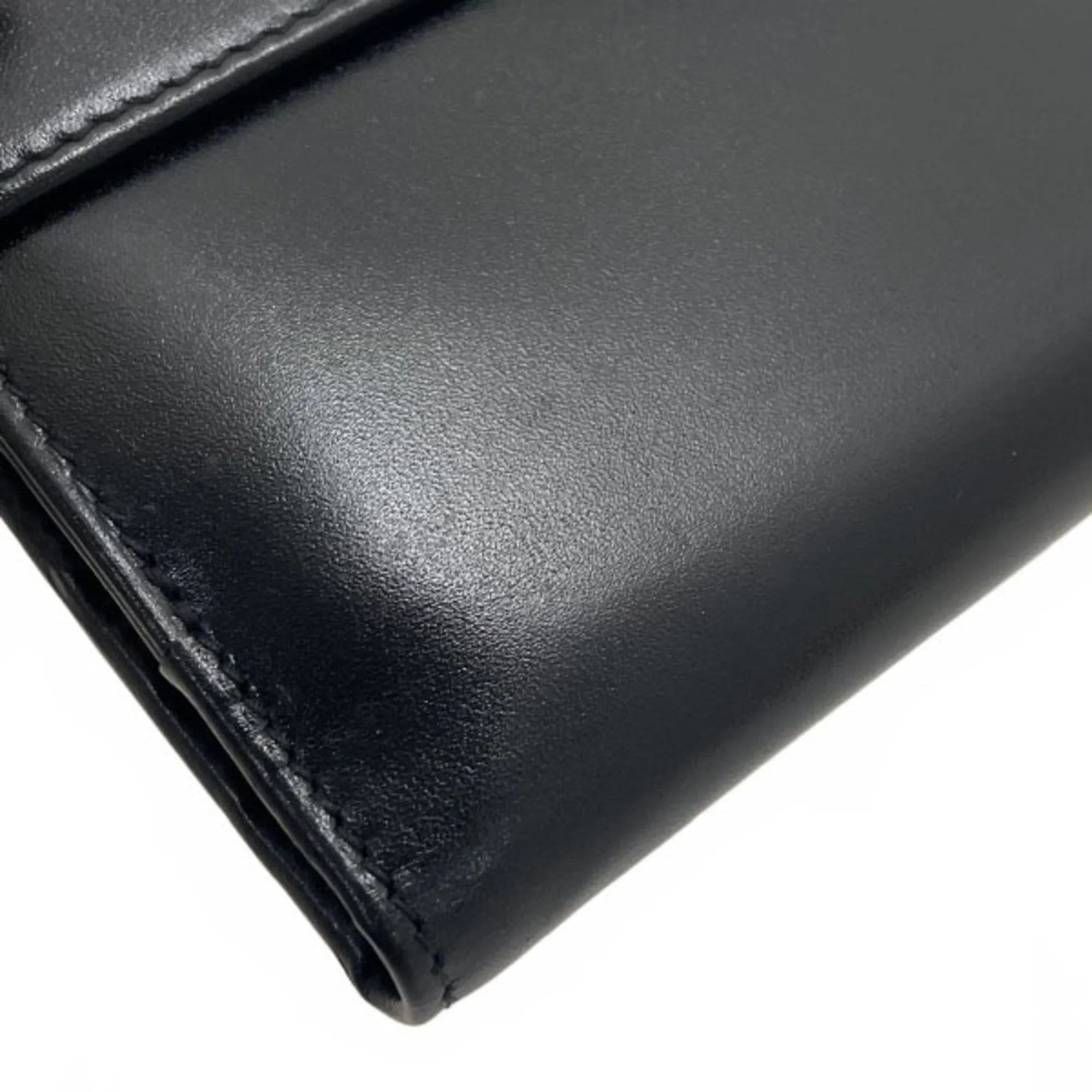 Prada Saffiano Black Leather Accessories
