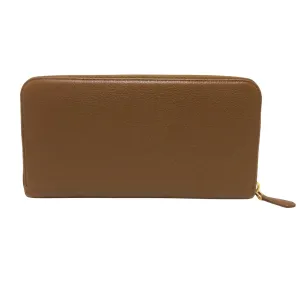 Prada Saffiano Brown Leather Accessories