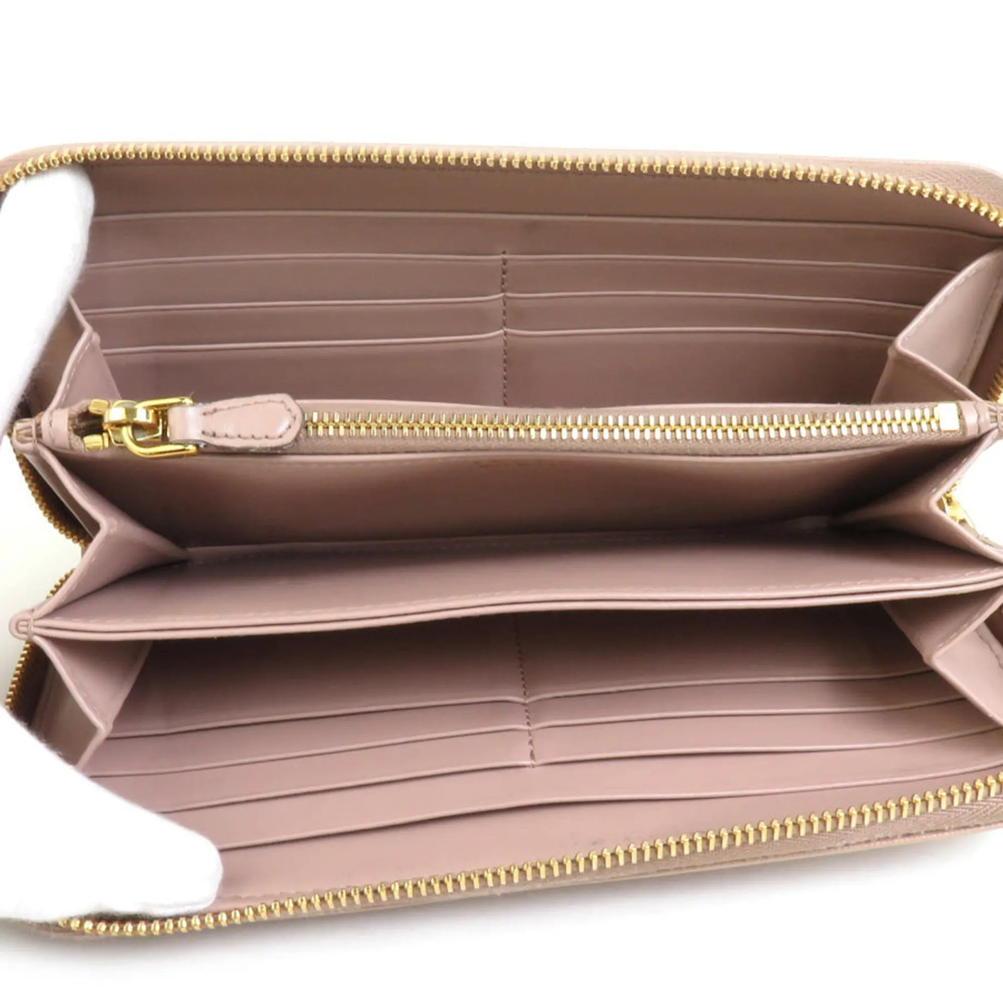 Prada Saffiano Pink Leather Accessories