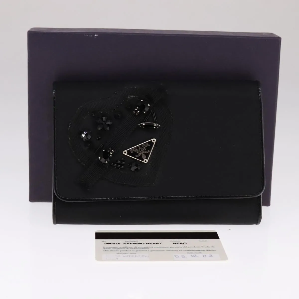Prada Tessuto Black Synthetic Accessories