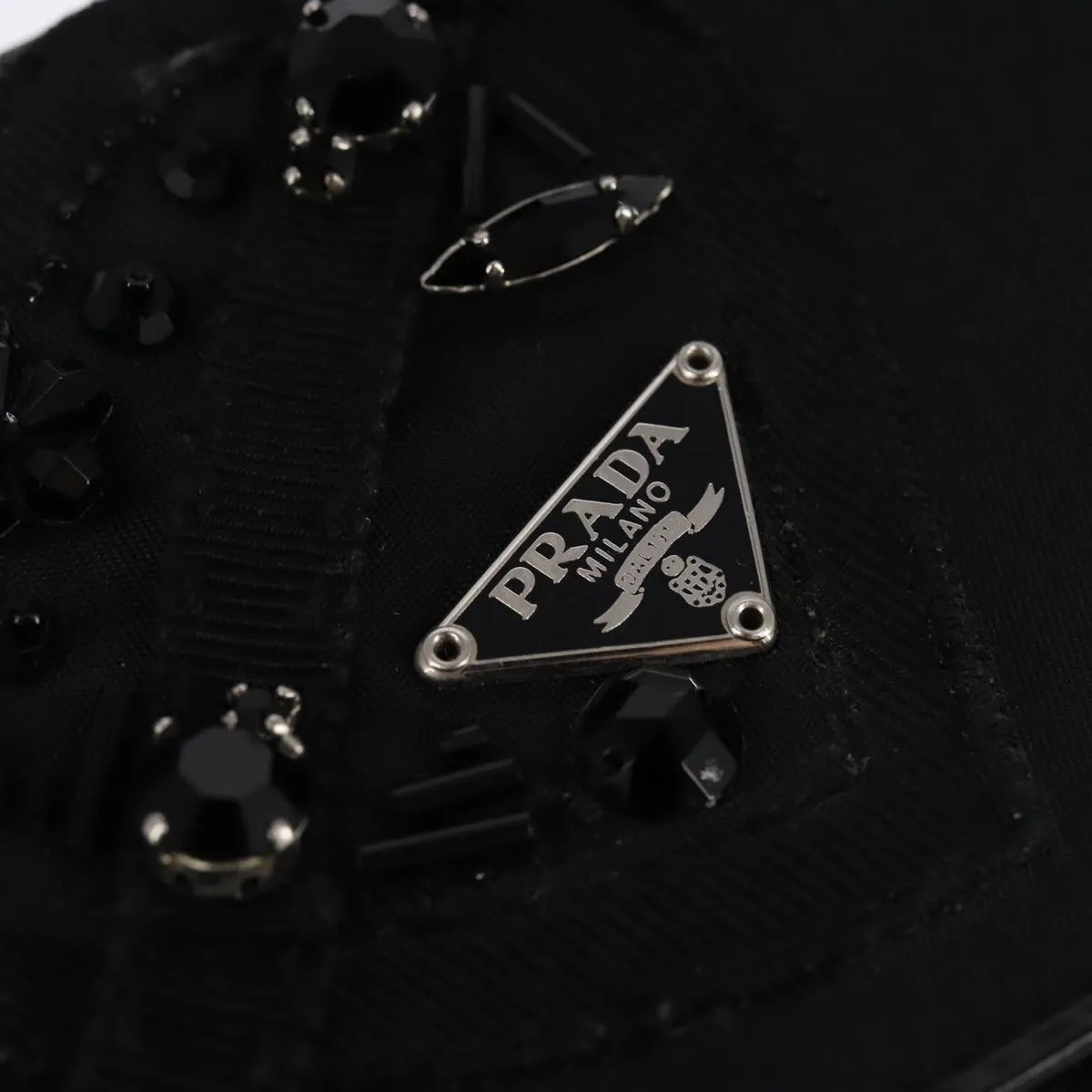 Prada Tessuto Black Synthetic Accessories