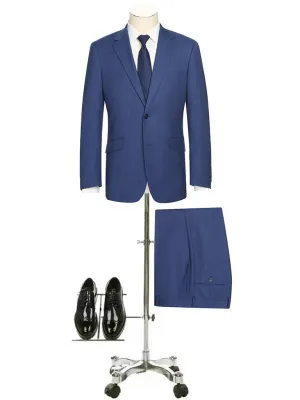 RENOIR | Slim Fit Pattern Suit | *Royal Mix 242-03SL