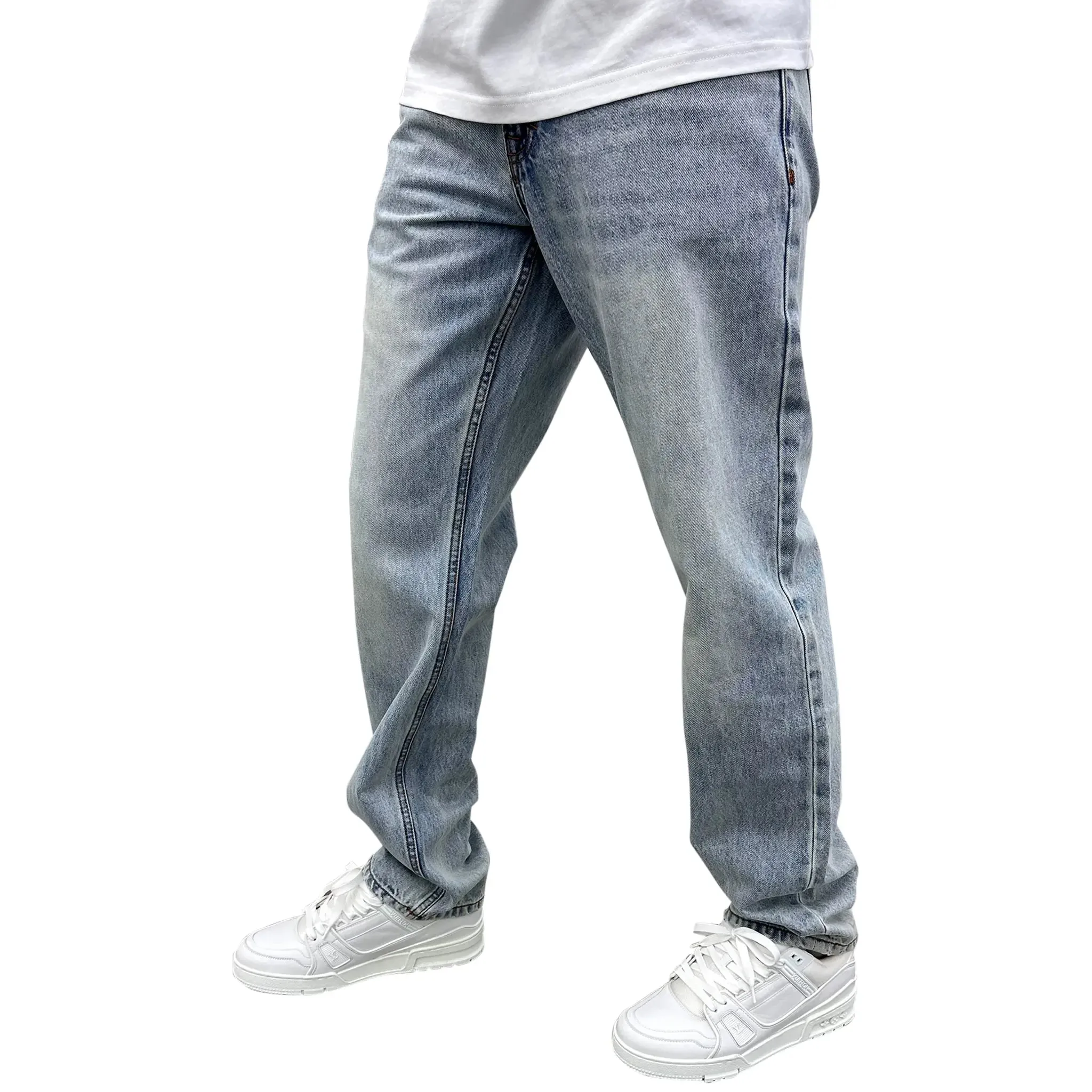 SIARR Essentials Straight Leg Jeans Blue