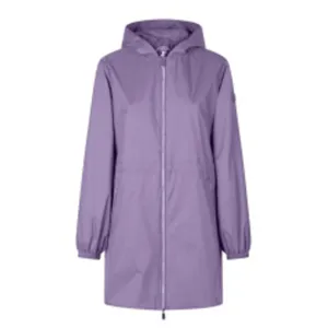 Women's FLEUR LIGHTWEIGHT RAIN JACKET in WISTERIA VIOLET